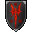 black shield