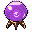 glowing crystal ball