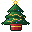 decorated fir tree